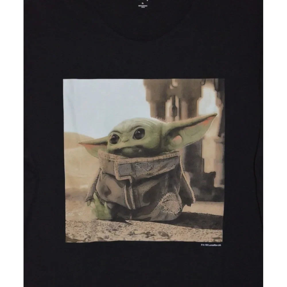 OLD NAVY Black  T-Shirt XL‎ Disney Star Wars The Mandalorian THE CHILD Baby Yoda